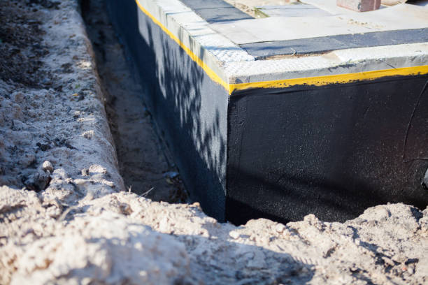 Professional Vapor Barrier Installation technician working in Thornton, PA